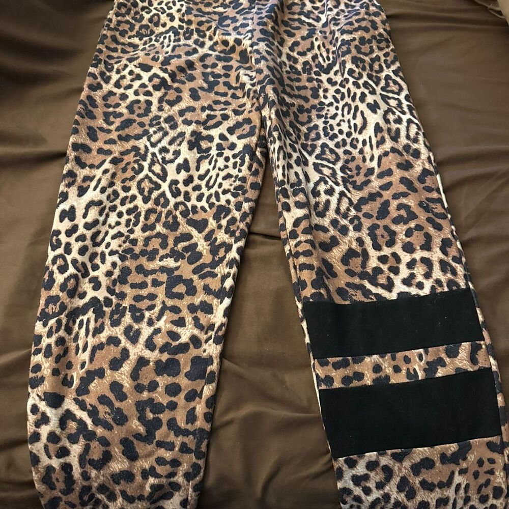 Unbranded Women's Brown and Black Joggers-tracksuits